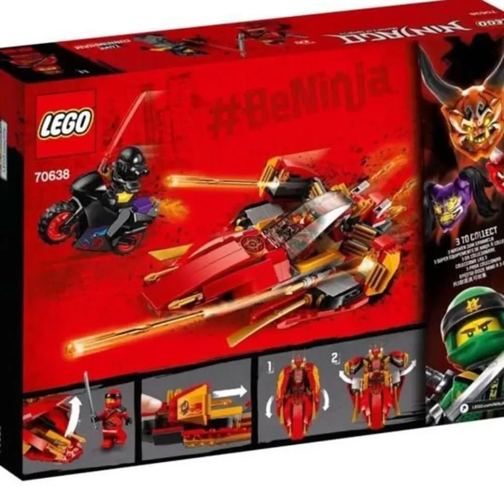ninjago lego katana V11 70638